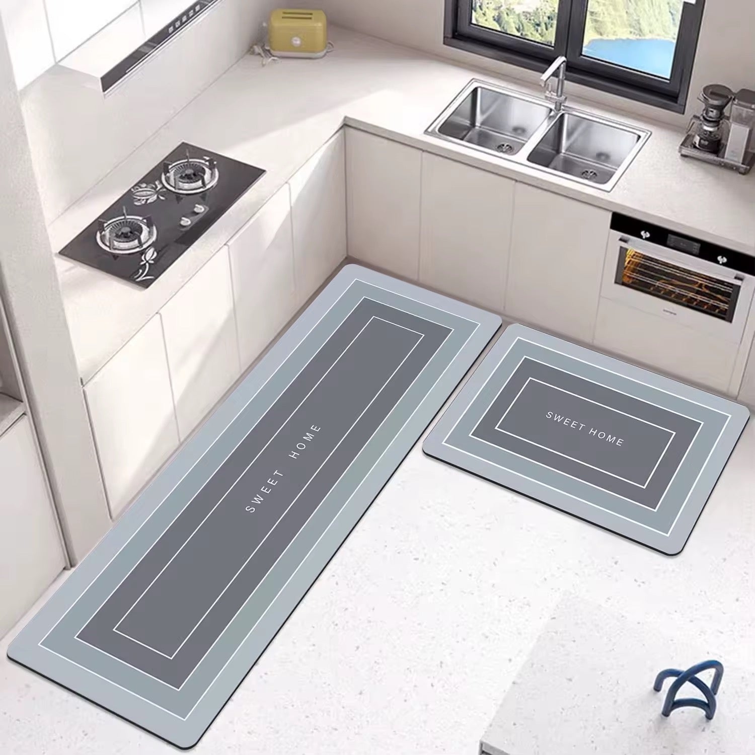 Set de dos alfombras de cocina (Envio gratis)