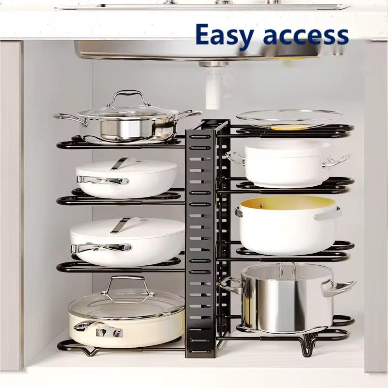 Organizador de ollas, sartenes y tapas (Envio Gratis)
