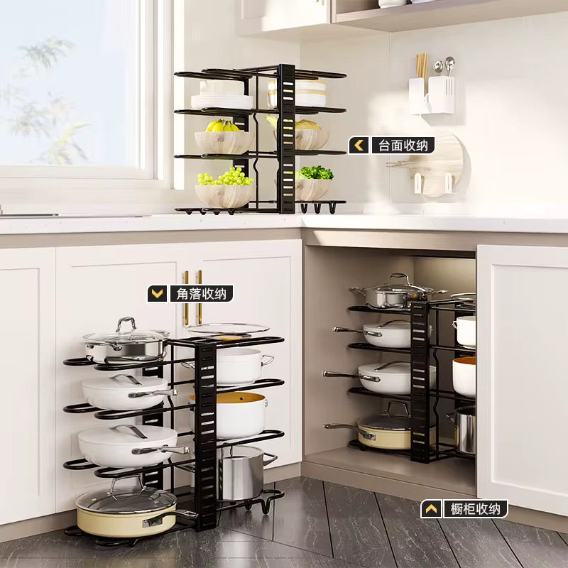 Organizador de ollas, sartenes y tapas (Envio Gratis)